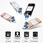 Clé USB 4 en 1 pour smartphone