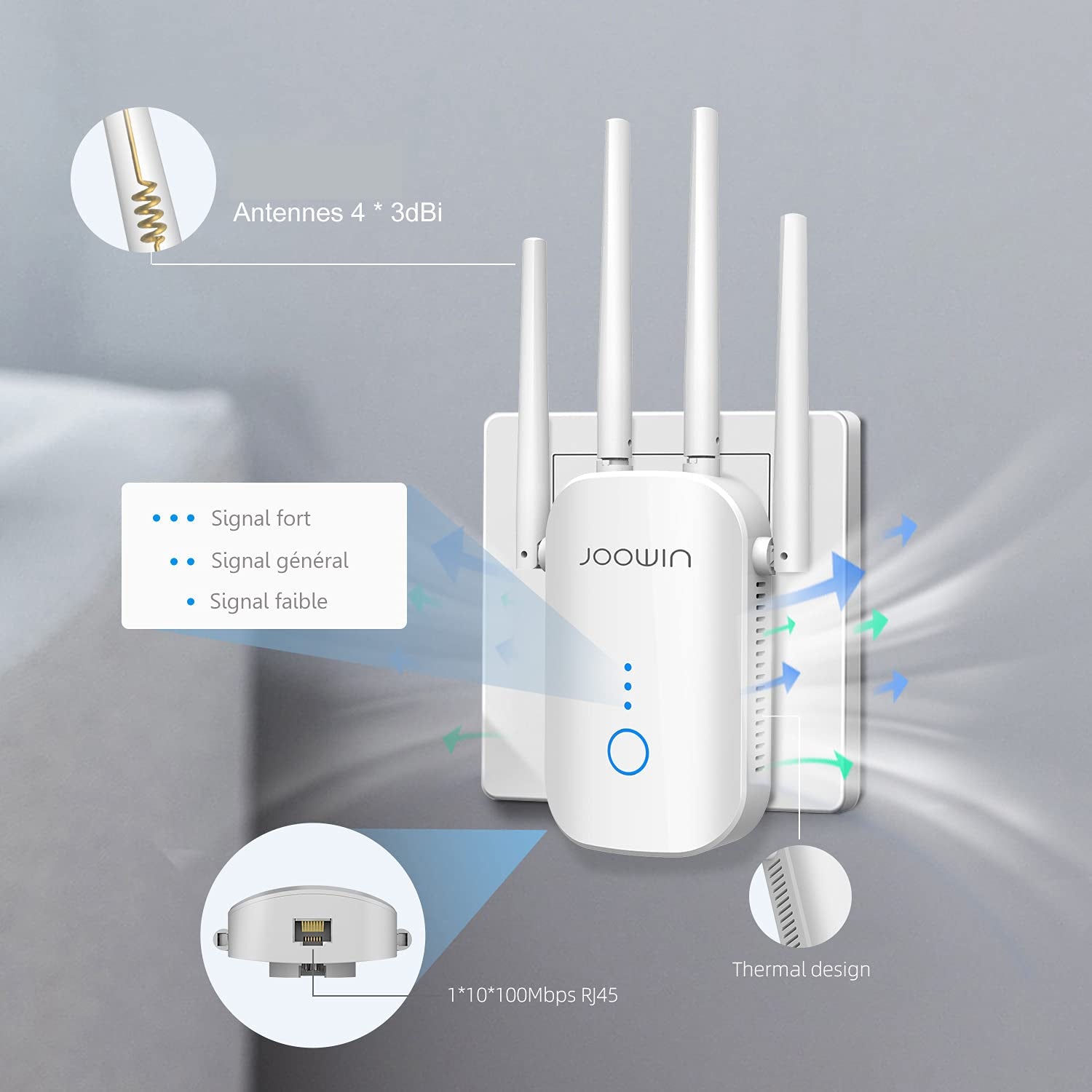 Amplificateur WIFI puissant - Nouvelle génération