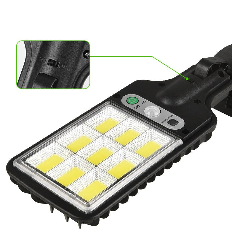 Lampe LED solaire d'extérieur