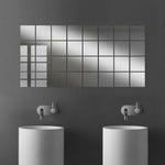 Autocollants à effet miroir