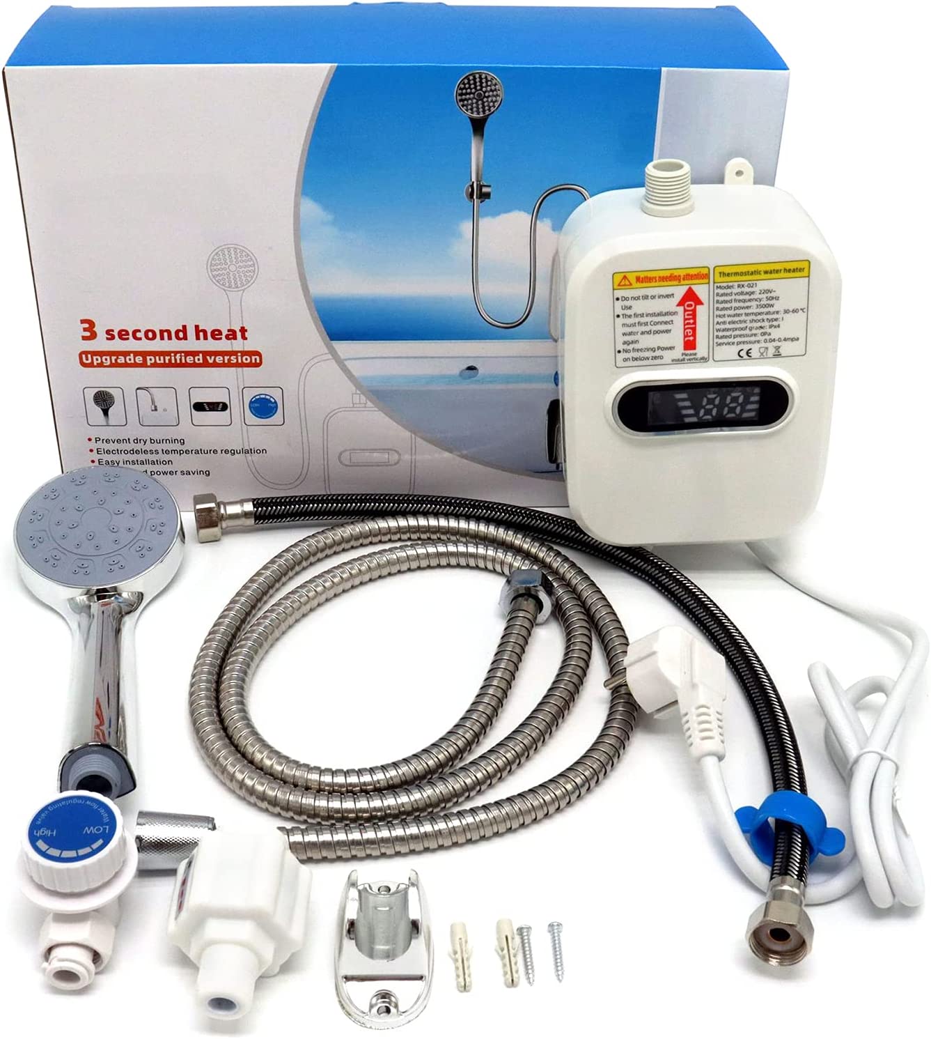 Mini chauffe-eau électrique pour salle de bain