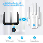 Amplificateur WIFI puissant - Nouvelle génération