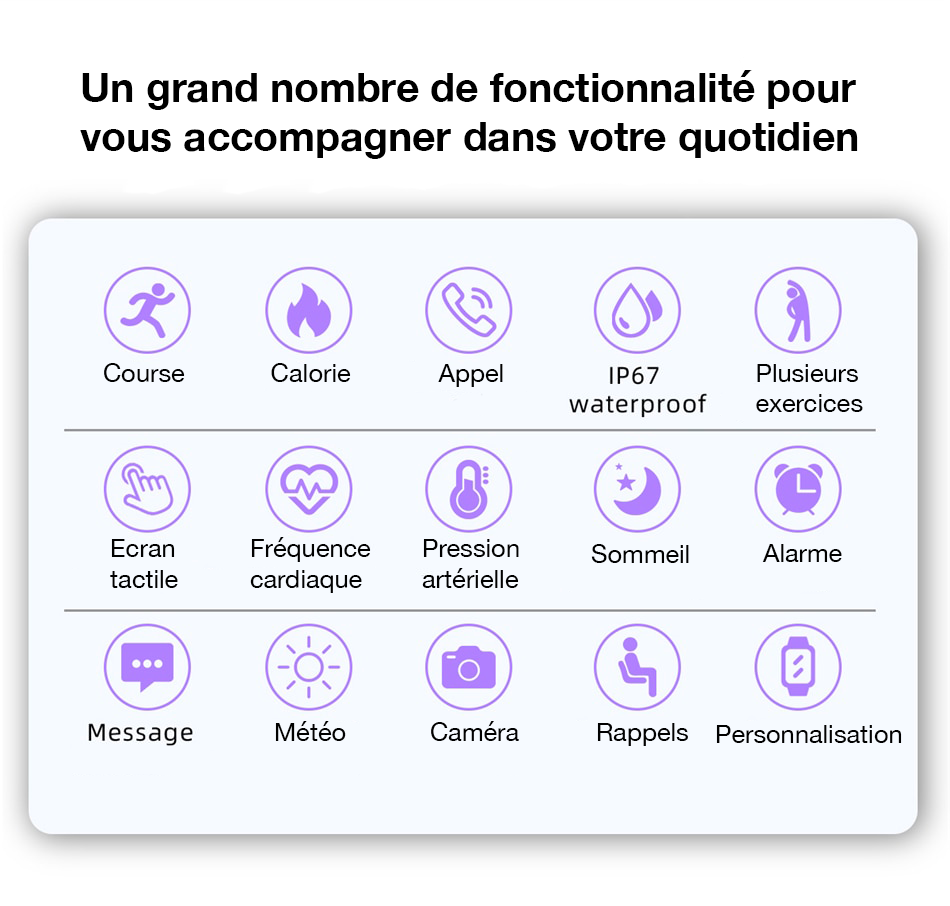 LifePro - Montre connectée