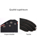 Paire de gants tactiles - antidérapante et imperméable