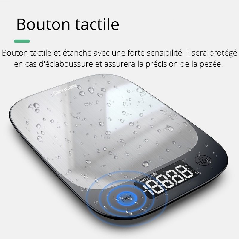 Balance connectée cuisine