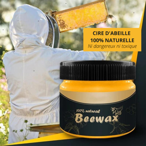 1 ACHETÉ = 1 OFFERT ! Cire d'abeille naturelle rénovatrice de bois