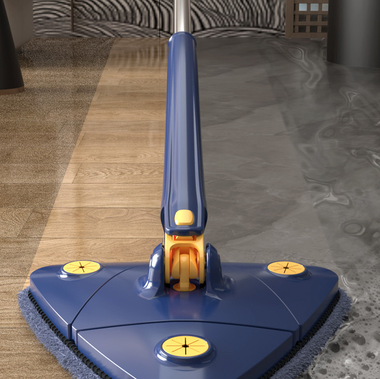 Balai essoreur triangulaire rotatif à 360°