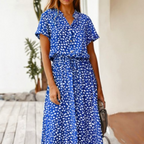 Robe d'été légère à motifs imprimé
