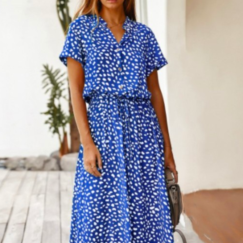Robe d'été légère à motifs imprimé