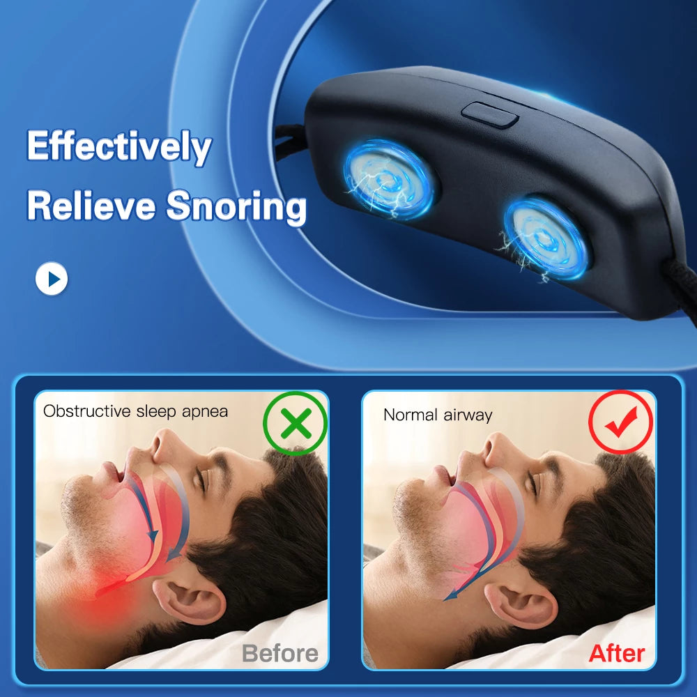 Dispositif anti ronflement EMS