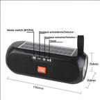 Enceinte bluetooth solaire