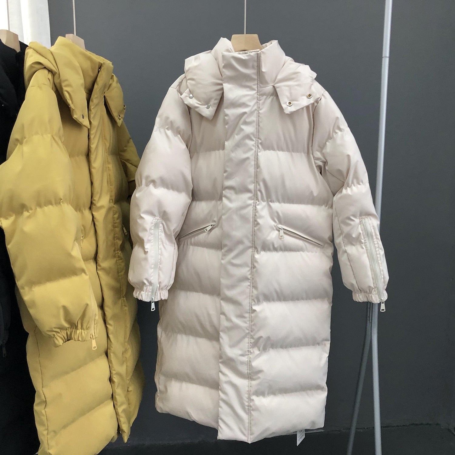 Frey - Veste longue matelassée pour femme