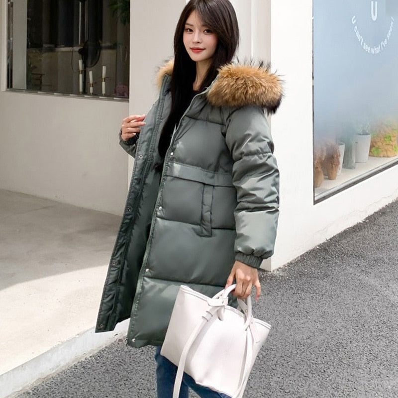Diane - Parka longue à capuche