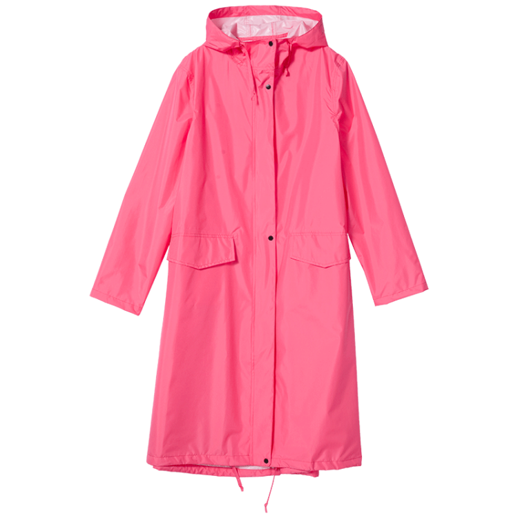 Imperméable à capuche pour femme