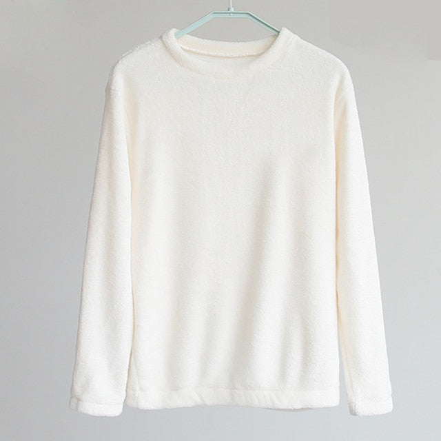 Ensemble pyjama femme chaud et confortable en flanelle