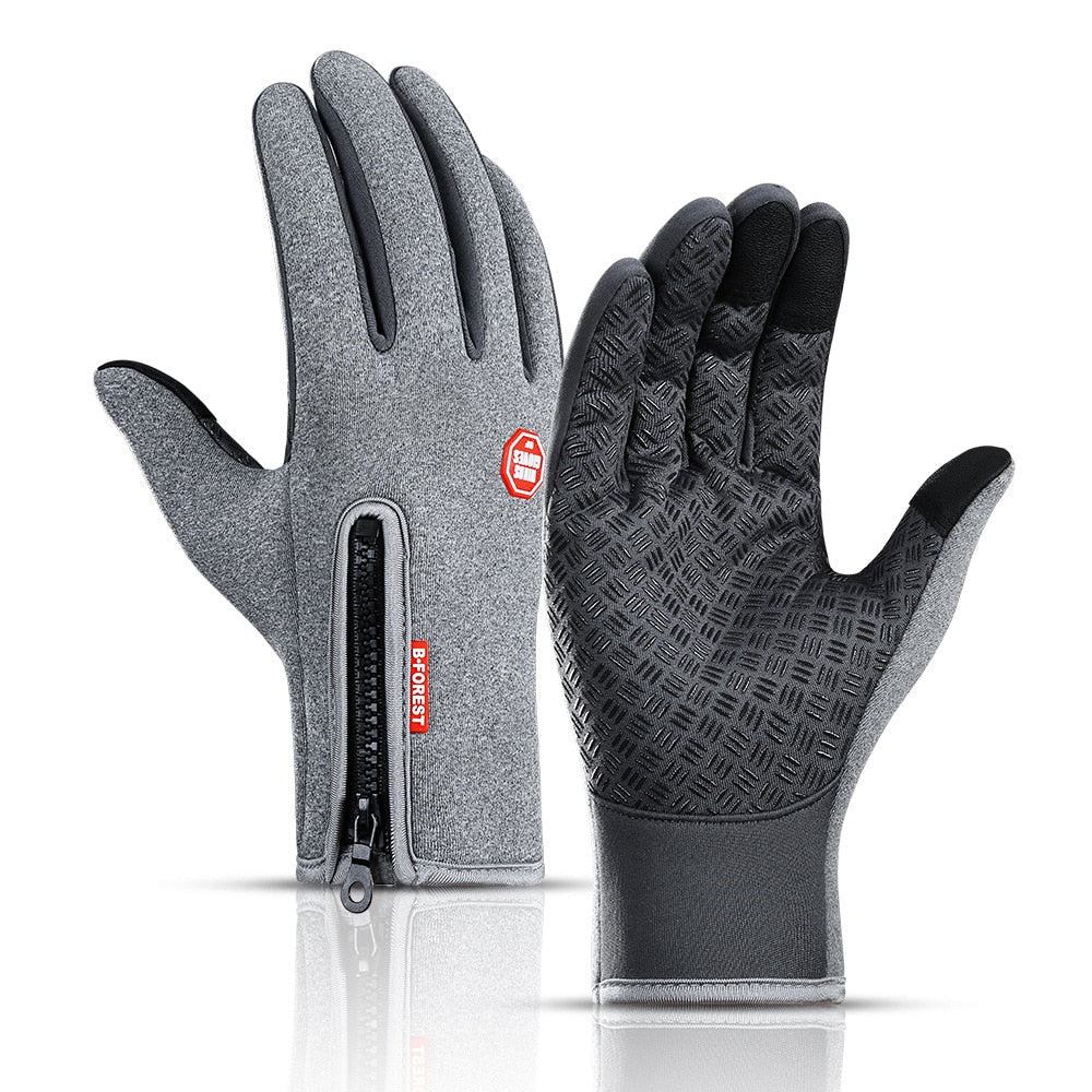 Paire de gants tactiles - antidérapante et imperméable