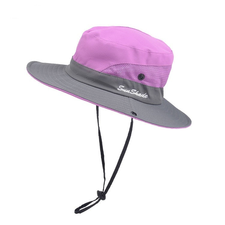 Chapeau anti-UV femme
