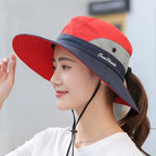 Chapeau anti-UV femme