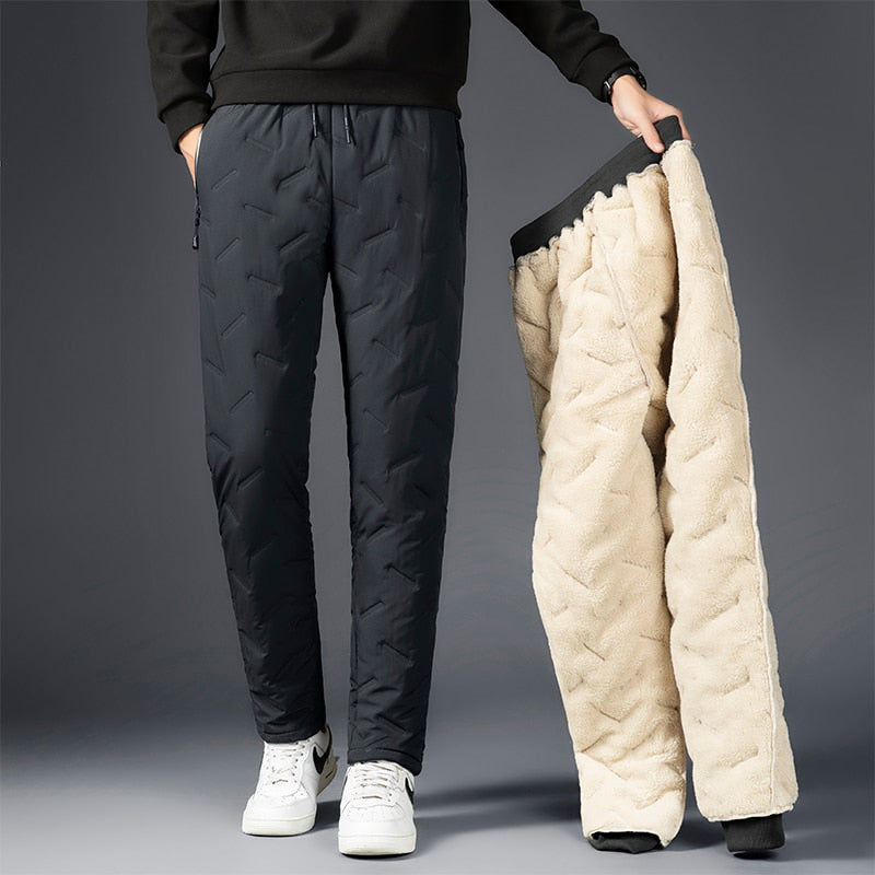 Pantalon rembourré et imperméable pour homme