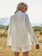 Morgane - Ensemble 2 pièces en lin pour femme