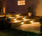 Lot de lampes solaires LED étanches