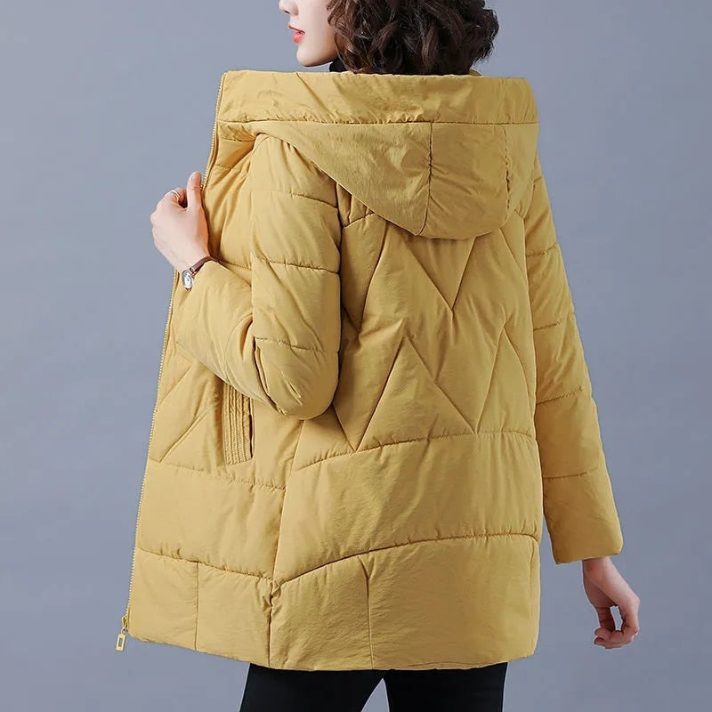 Fanny - Parka courte à capuche