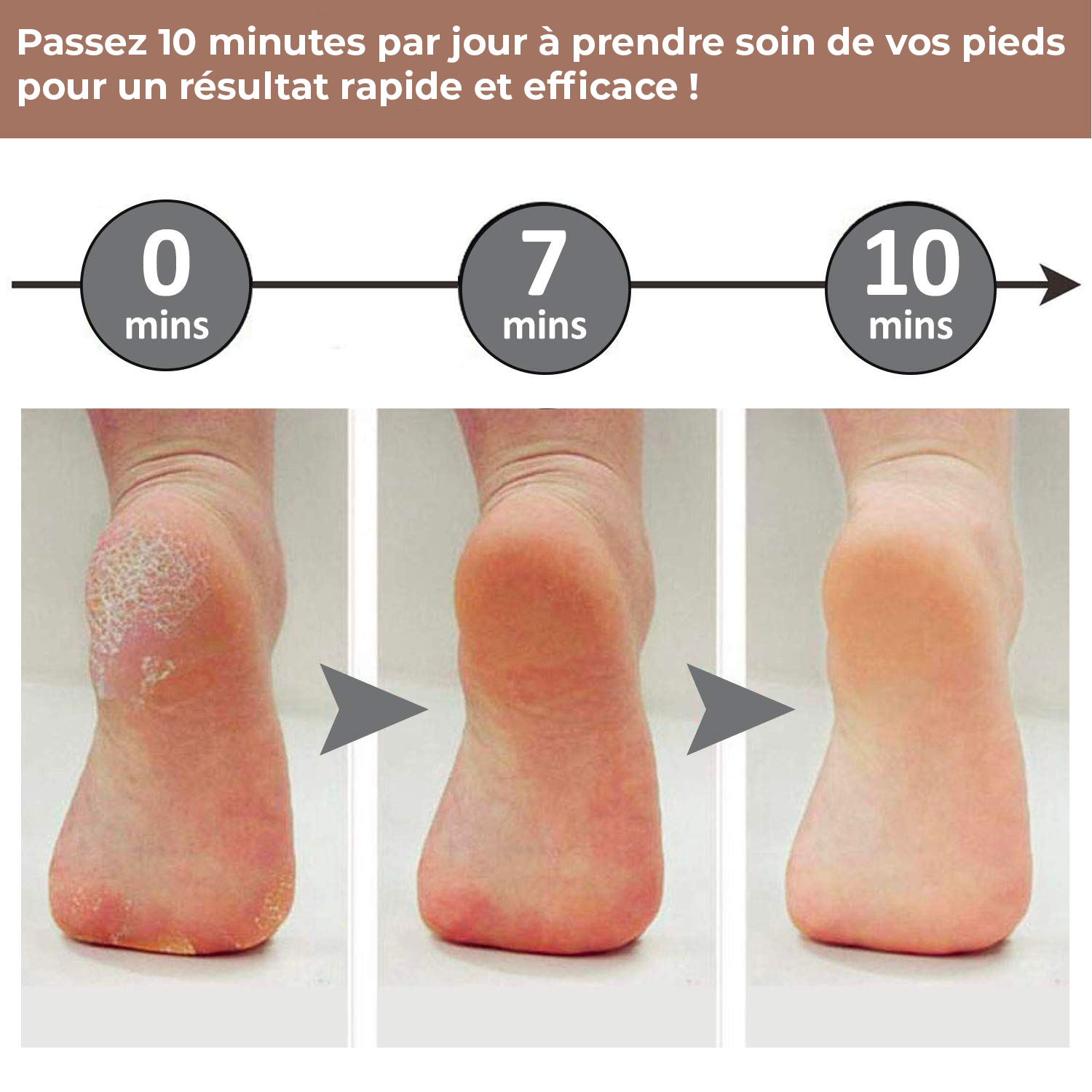 Lime électrique pour les pieds