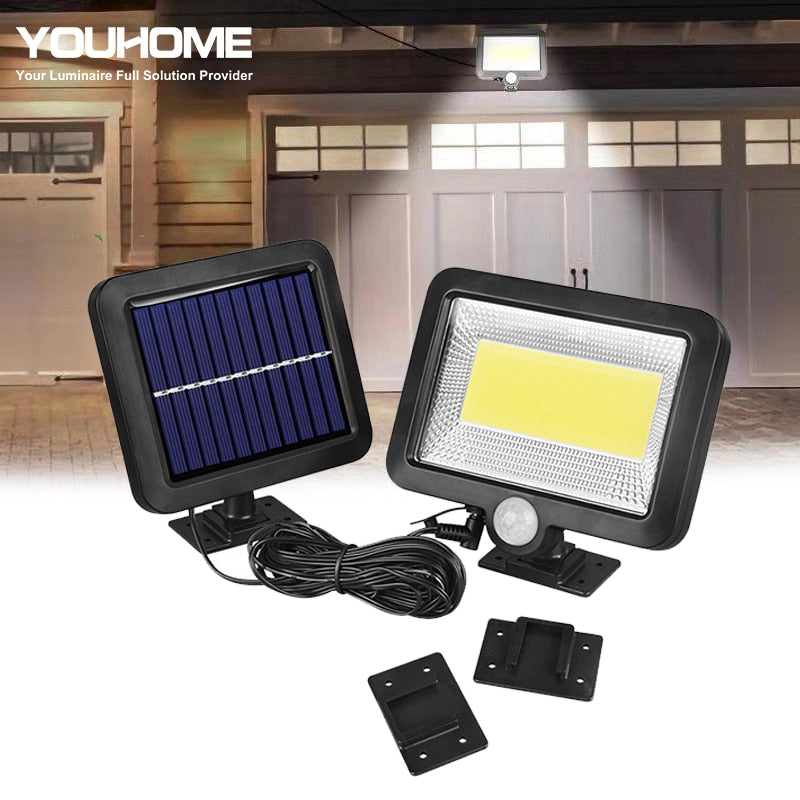 Lampe murale solaire étanche