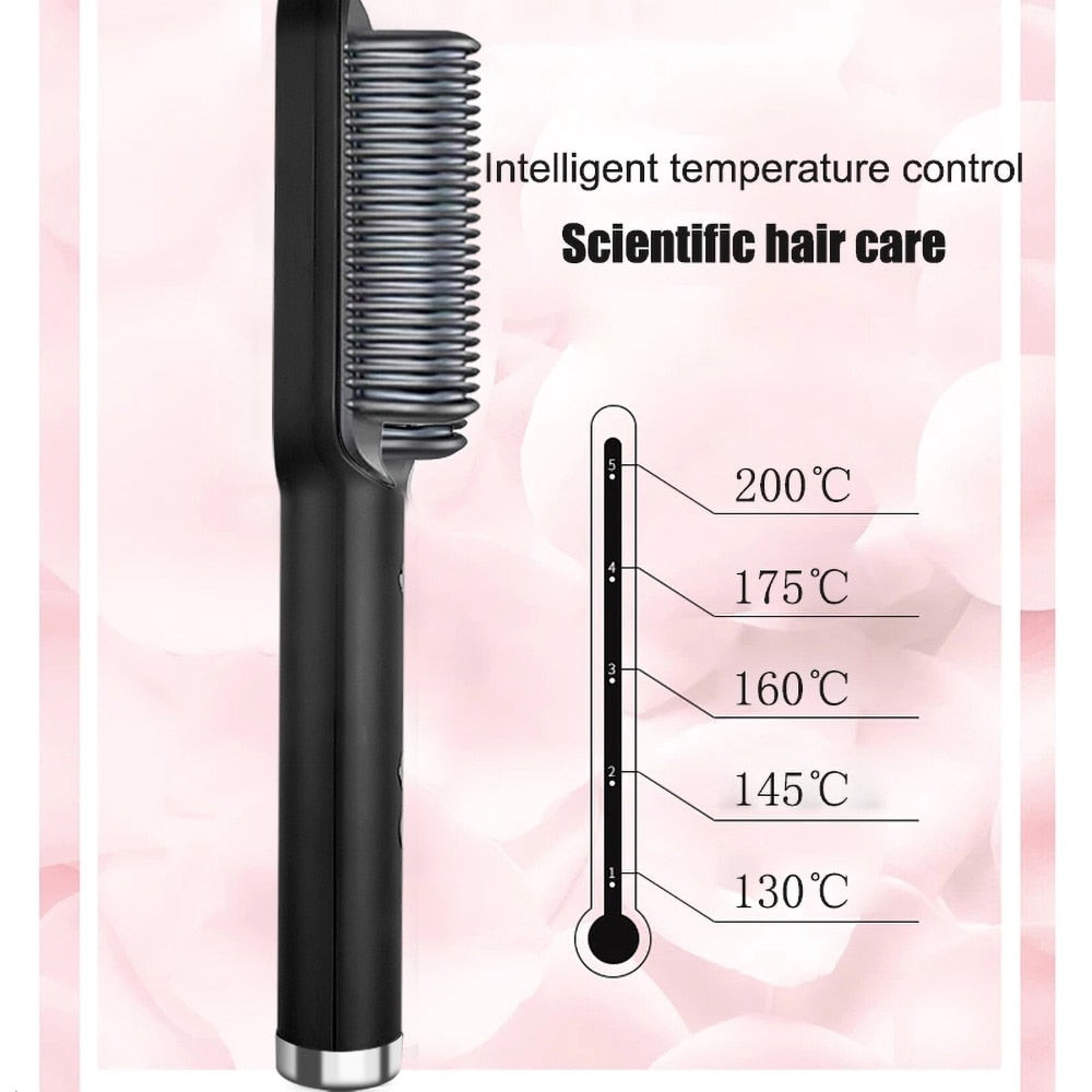 Brosse lissante anti-brûlure