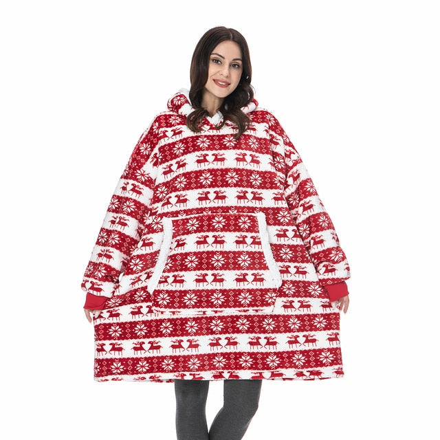 Sweat plaid ultra doux