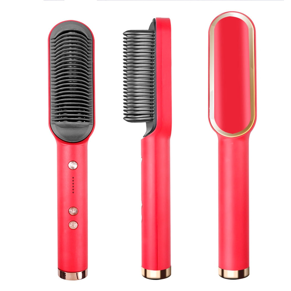 Brosse lissante anti-brûlure