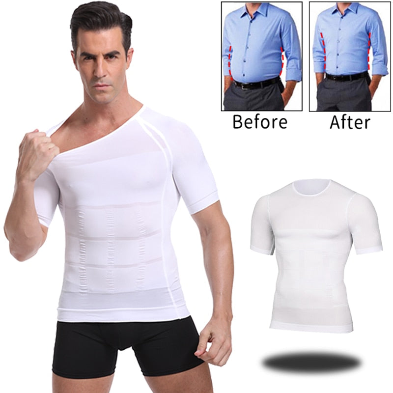 T-shirt gainant et amincissant
