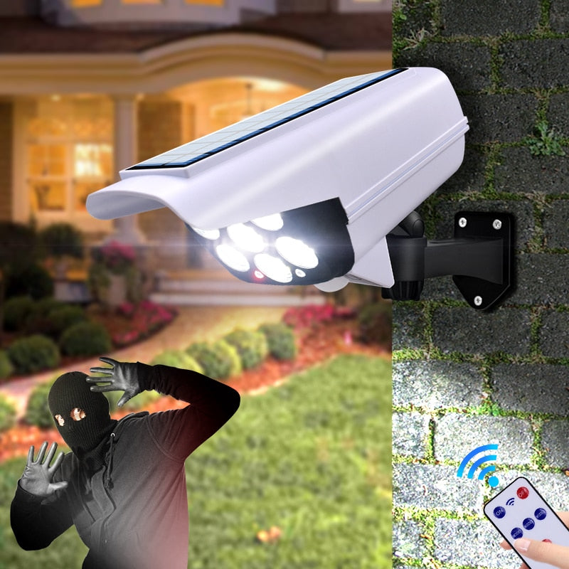 Lampe solaire de jardin - Capteur de mouvement