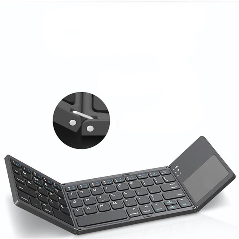 Clavier + pavé tactile 2en1 pliable