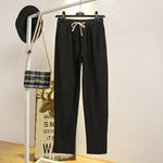 Pantalon léger et confortable en coton et lin - Femme