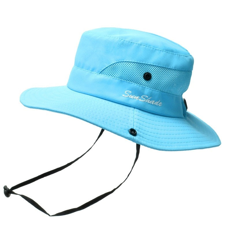 Chapeau anti-UV femme