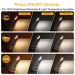 Mini lampe de lecture rechargeable - Marque page