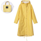 Imperméable à capuche pour femme