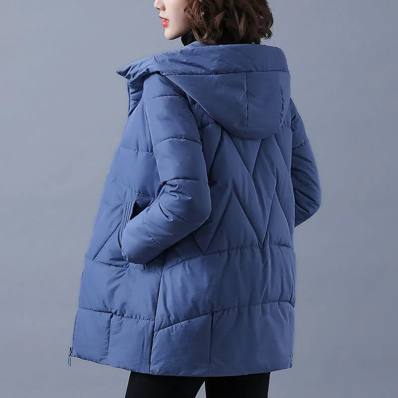 Fanny - Parka courte à capuche