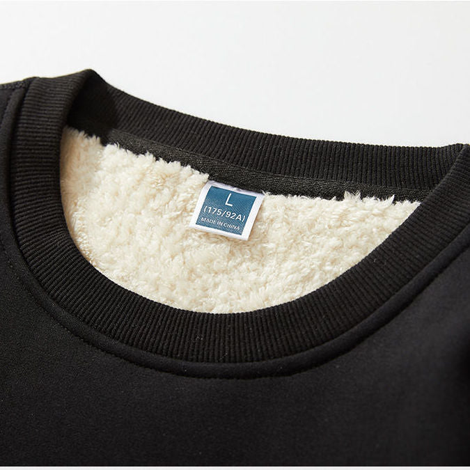 Sweat polaire rembourré pour homme