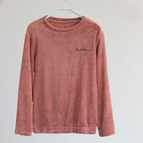 Ensemble pyjama femme chaud et confortable en flanelle