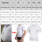 T-shirt gainant et amincissant