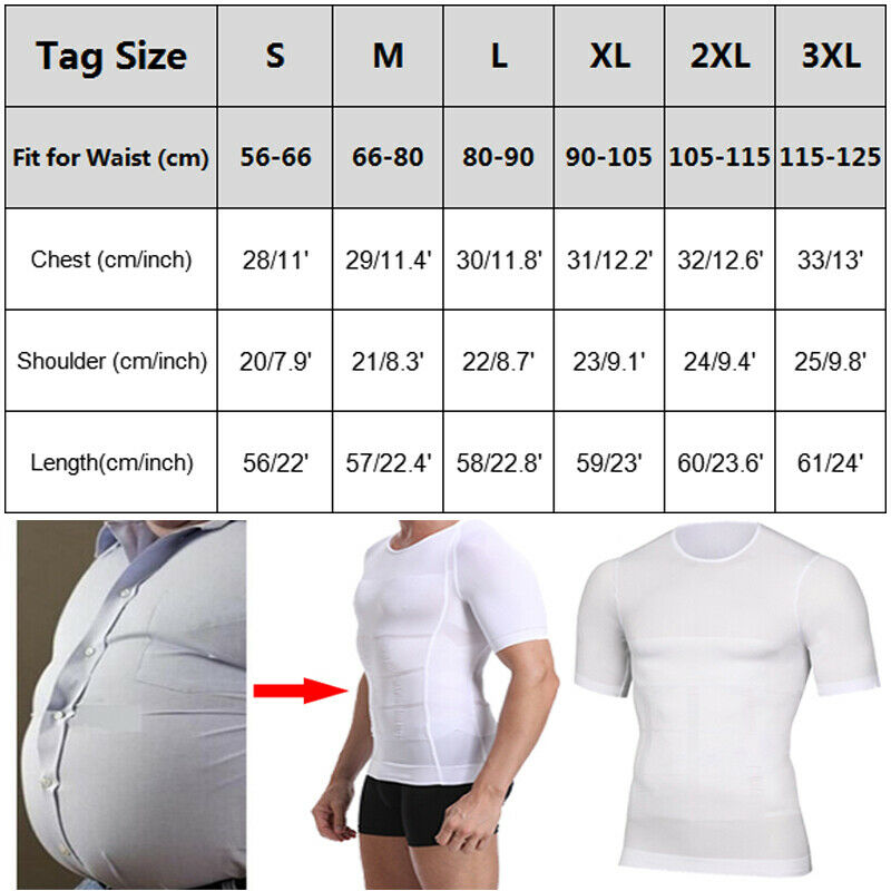 T-shirt gainant et amincissant