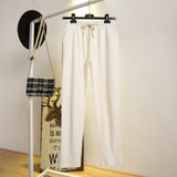 Pantalon léger et confortable en coton et lin - Femme