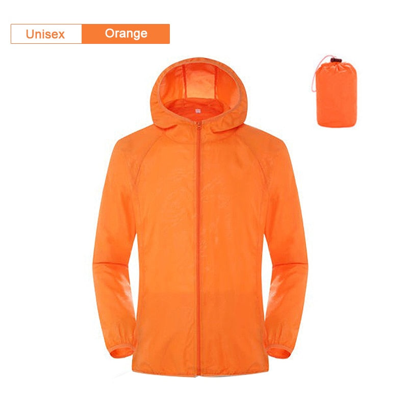 Coupe-vent imperméable léger unisexe