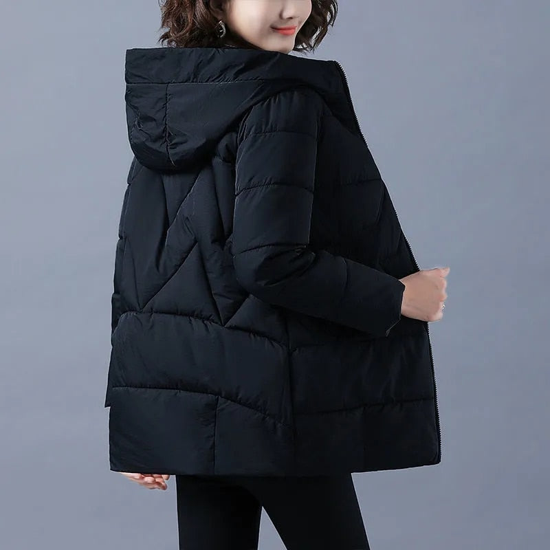 Fanny - Parka courte à capuche