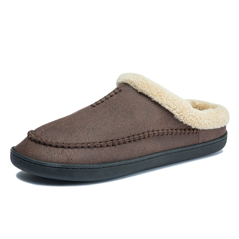 Smith - Pantoufles en daim ultra chaudes