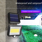 Lampe murale solaire étanche