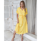 Robe d'été légère à motifs imprimé