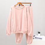 Ensemble pyjama femme chaud et confortable en flanelle